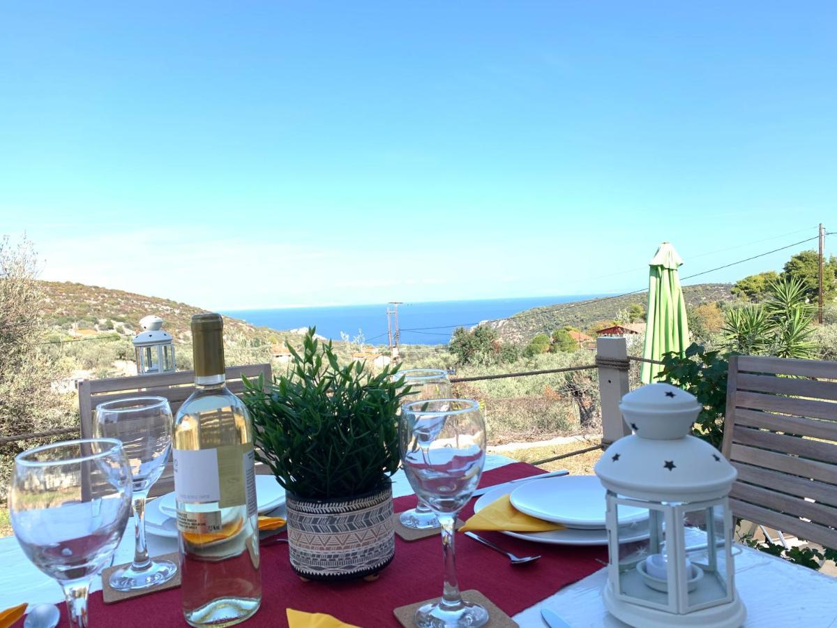 Olive Hill Private House Villa Poros Town Bagian luar foto